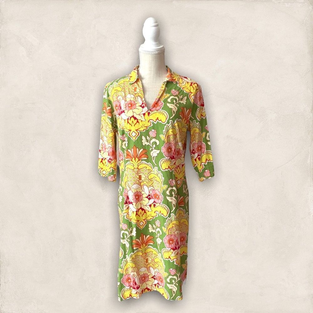 Sixth Alice | EUC Vintage Women’s Multi-colored Floral Print Dress Size 8